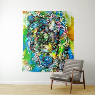 Tenture Façons De Vivre - Art Neurographique 7