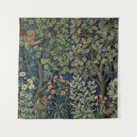 Faisan d'arbre boisé William Morris
