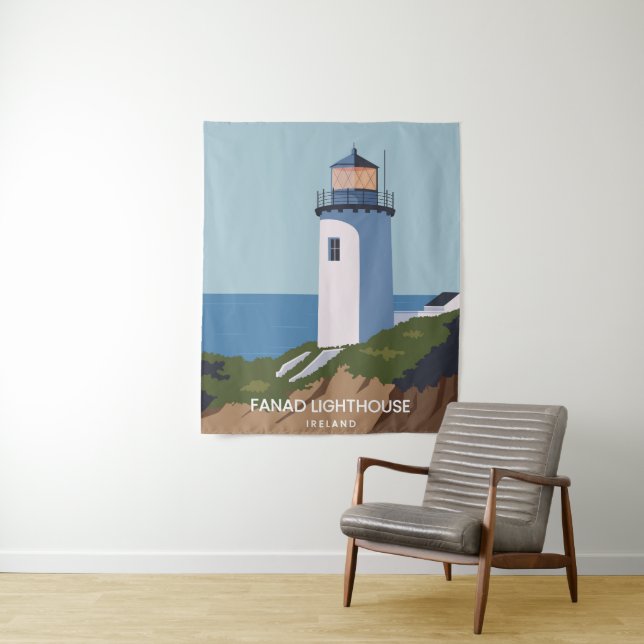 Tenture Fanad phare (En situation)