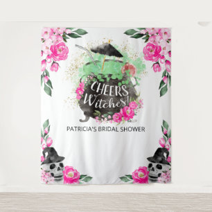 Tenture Félicitations Sorcières Décor de Fond de Fête de F