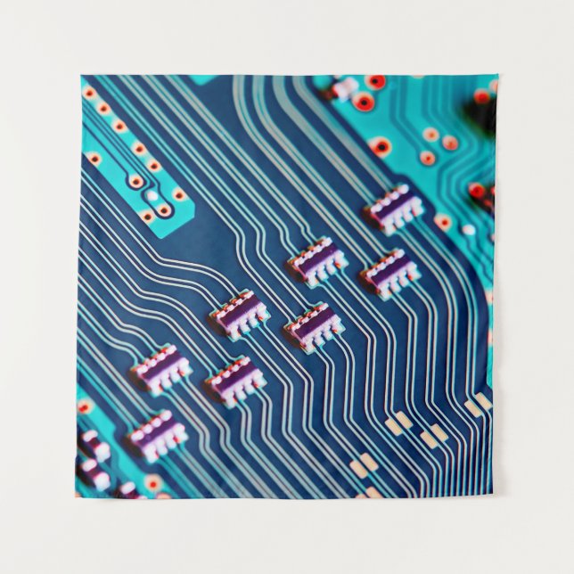 Tenture Fermeture de la carte de circuits électroniques. a (Devant)