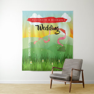 Tenture Festival Rustique Moderne  Mariage Wedfest Accesso