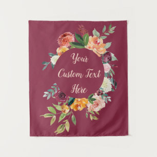 Tenture Fête des mariées d'automne fond Photo Botte Tapiss