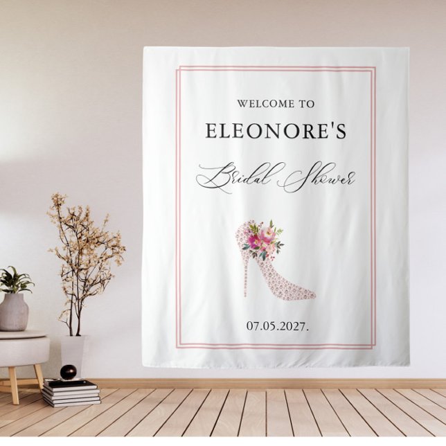 Tenture Fête des mariées de talons hauts roses (Créateur téléchargé)