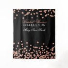 Fête des mariées Party Rose Gold Confetti fond