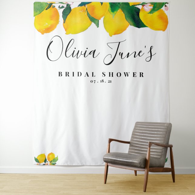 Tenture Fête des mariées Photo Prop, Photo Booth Arrière-p (En situation)