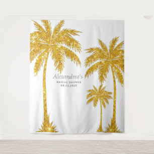 Tenture Fête des mariées tropicale