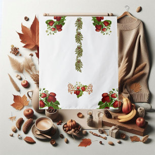 Tenture Feuillage de baies d'automne et d'automne