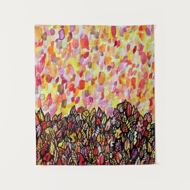 Tenture Feuille d'automne (Devant)