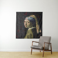 Fille Avec Une Fraise Élevant Beau Art Spoof