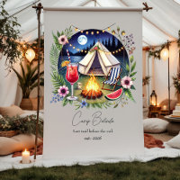 Fin de semaine Rustique Camping Bride Bachelorette