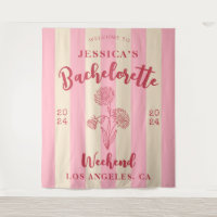 Fleur de naissance rose beige Bienvenue enterremen