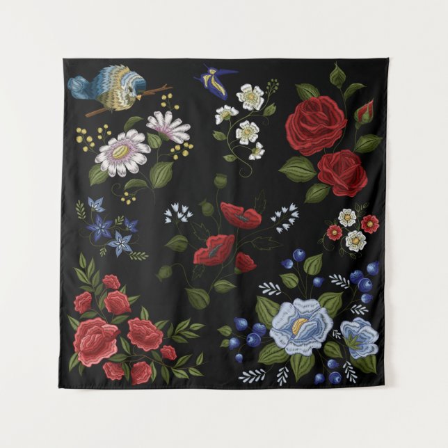 Tenture Fleurs (Devant)