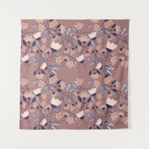Tenture Fleurs Abstraites sans couture motif. Dorsaire col
