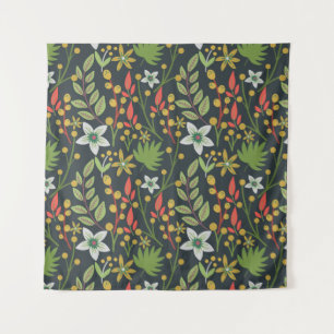 Tenture Fleurs motifs colorées florales sans couture et qu