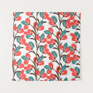 Tenture Floral seamless pattern. Cute floral background. P