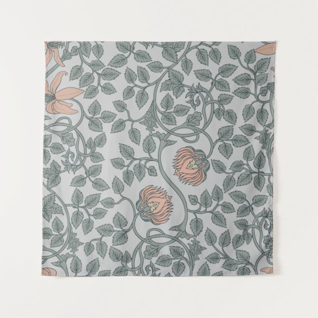 Tenture Floral vintage sans couture motif, papiers peints  (Devant)