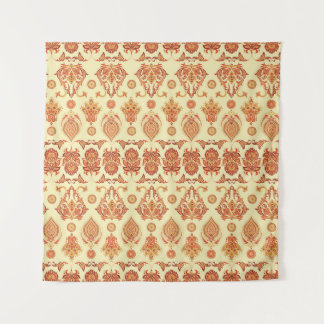 Tenture Folkloric Batik Floral Motif ethnique