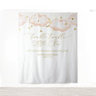 Fond de Baby Shower Rose, Bannière Twinkle Little