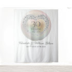 Fond de cabine photo Perle 30e anniversaire