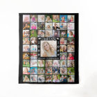 Fond de collage photo personnalisé couleur pour la