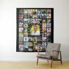 Fond de collage photo personnalisé couleur pour la