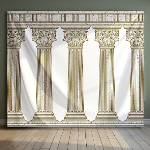 Tenture Fond de décor de fête d'histoire ancienne avec col