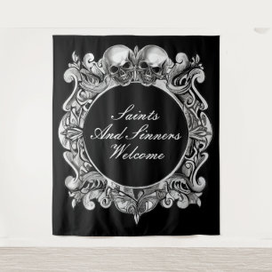 Tenture Fond de décor pour la soirée Halloween Saints et P