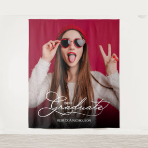 Tenture Fond de décor pour photobooth de fête de fin d'étu