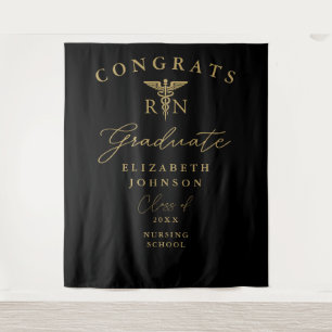 Tenture Fond de décoration de photo de remise de diplôme d