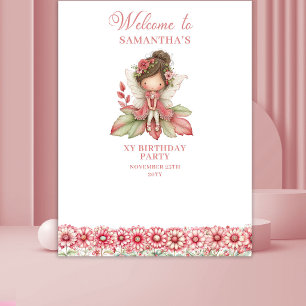 Tenture Fond de décoration pour 1er anniversaire de petite