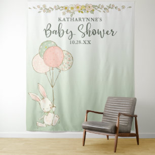 Tenture Fond de Décoration pour Baby Shower aux Ballons de