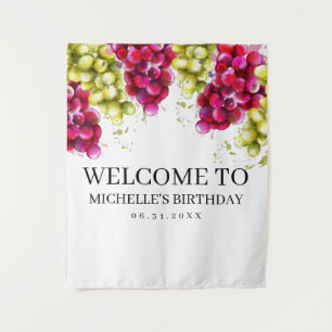 Tenture Fond de décoration pour dégustation de vin de rais