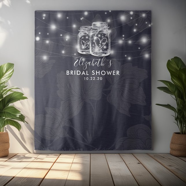 Tenture Fond de photo pour fête de mariage avec lumières e (Créateur téléchargé)