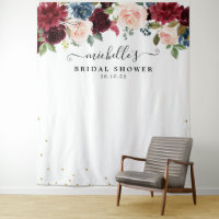 Fond de photographie pour mariage floral rose Bour