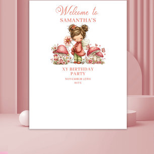 Tenture Fond de scène floral "Blush" de rêve pour annivers