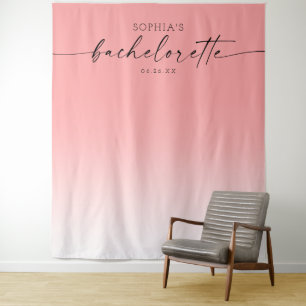 Tenture Fond de stand de photo de fête de Bachelorette Omb