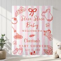 Fond de toile de fond pour Baby Shower Slice Slice