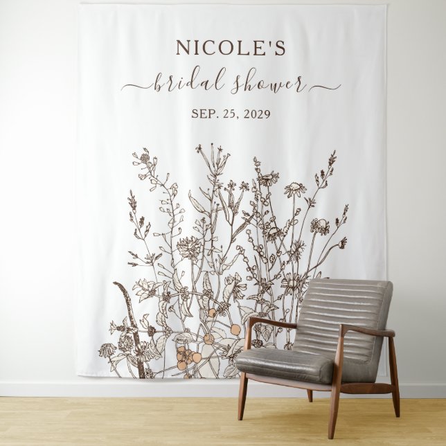 Tenture Fond de toile de fond pour une fête prénuptiale au (En situation)