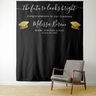 Tenture Fond élégant pour photobooth de remise de diplômes