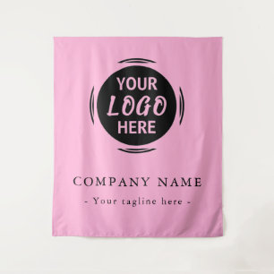 Tenture Fond personnalisé avec logo d'entreprise pour évén