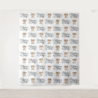 Fond personnalisé pour fête des 30 ans avec répéti