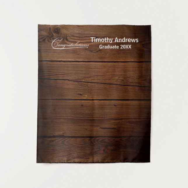 Tenture Fond photo Rustique Western Graduation (Devant)