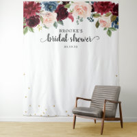 Fond pour photos de mariage floral rose de Bourgog