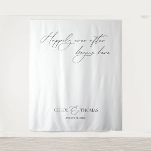 Tenture Fonds de mariage minimalistes élégants Bannière