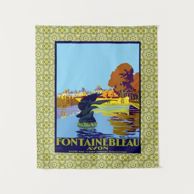 Tenture Fontainebleau Avon France Poster Français (Devant)