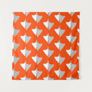 Tenture Formes géométriques rétro avec motif abstrait tran