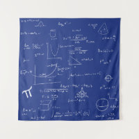 Formules et équations mathématiques manuscrites bl