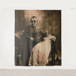 Tenture Frères zombies