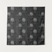 Fruit sans couture motif noir et blanc Tropical